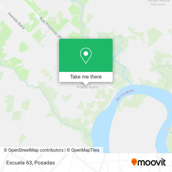 Escuela 63 map