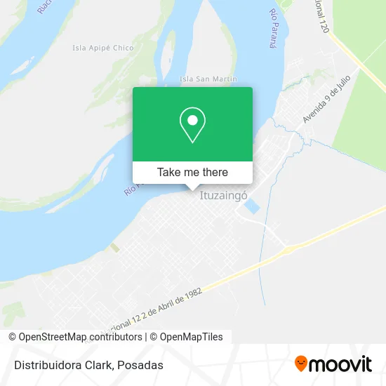 Distribuidora Clark map