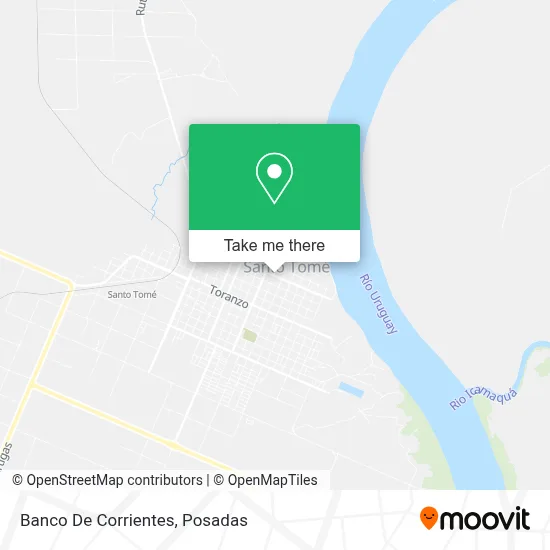 Banco De Corrientes map