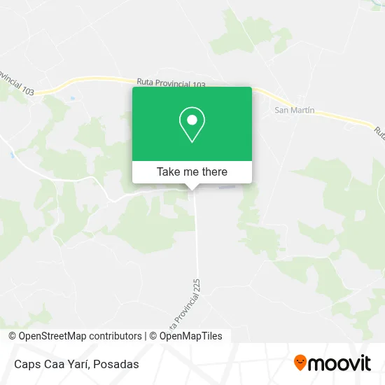 Caps Caa Yarí map