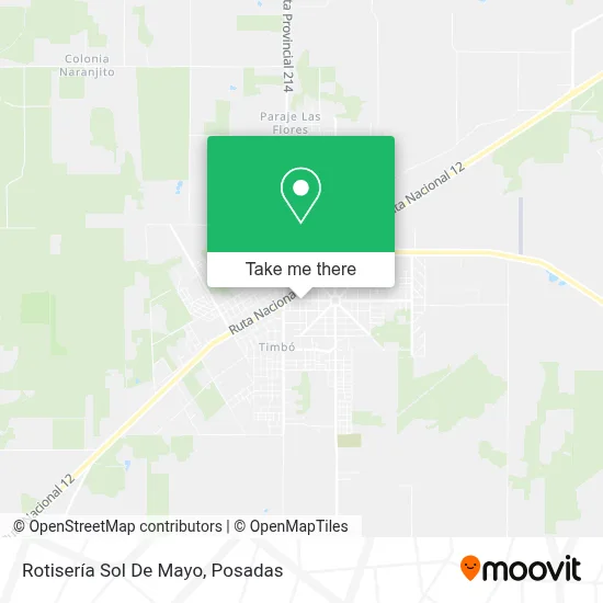 Rotisería Sol De Mayo map
