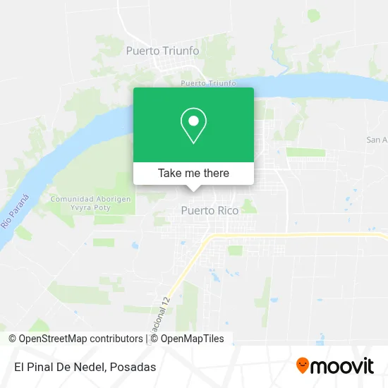 El Pinal De Nedel map