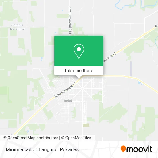 Minimercado Changuito map