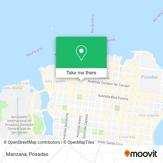 Manzana map