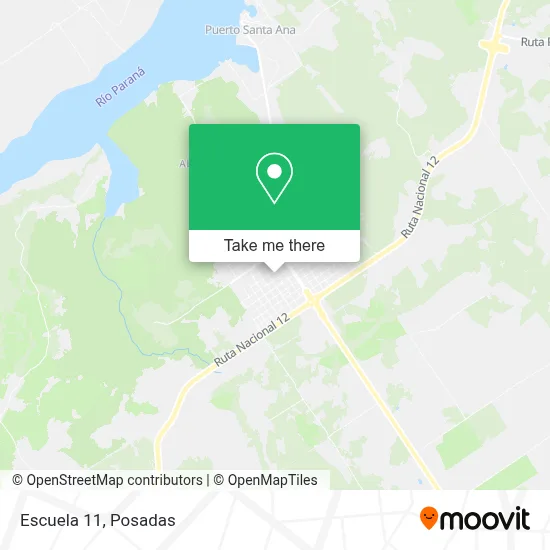 Escuela 11 map