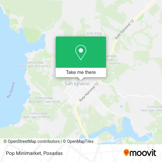 Pop Minimarket map