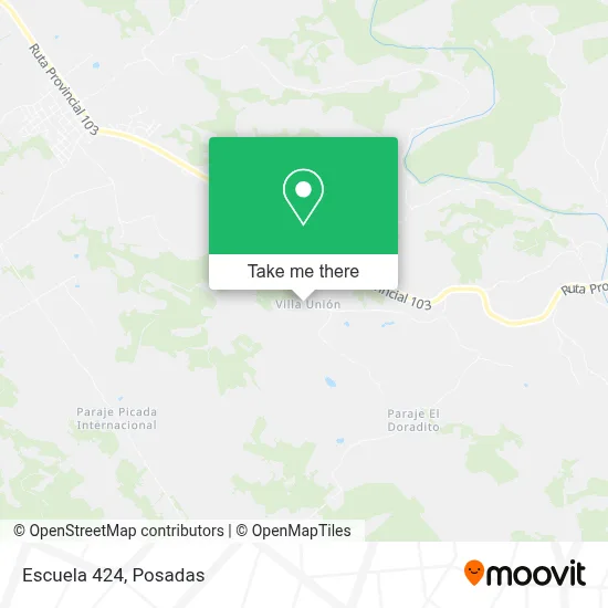 Escuela 424 map