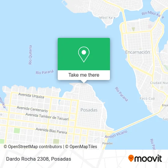 Dardo Rocha 2308 map