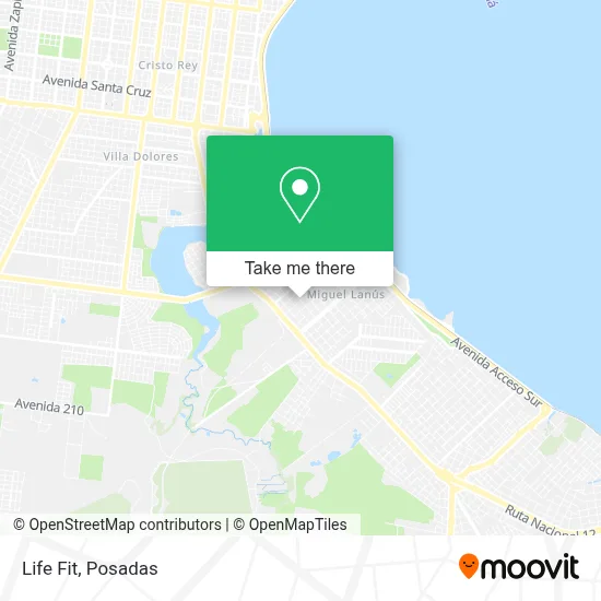 Life Fit map