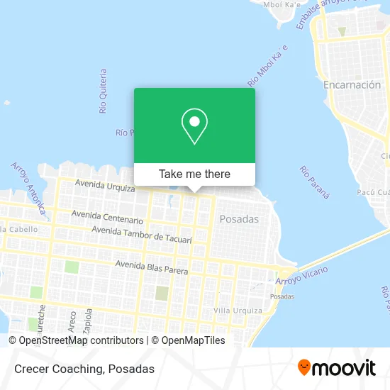 Crecer Coaching map
