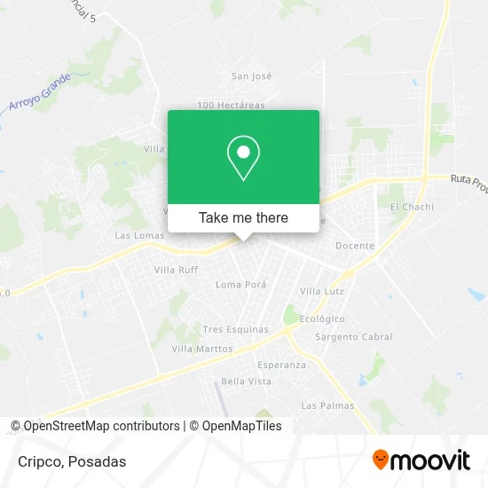 Cripco map