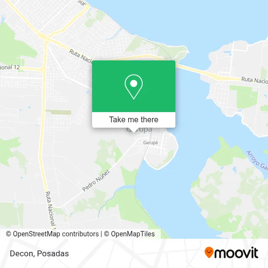 Decon map
