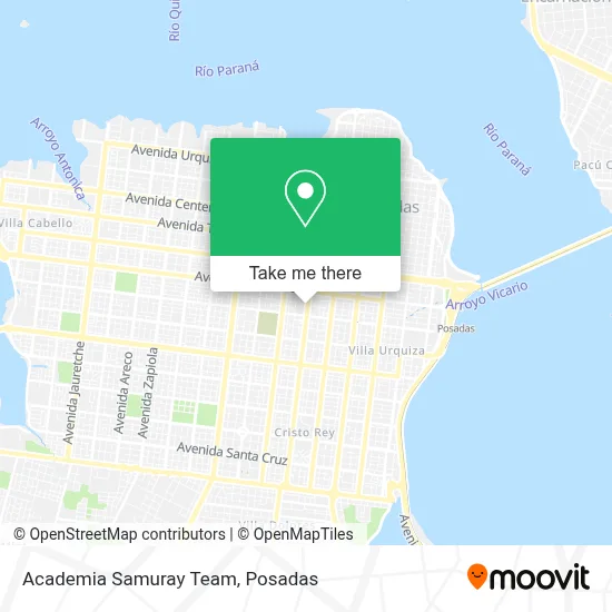 Academia Samuray Team map
