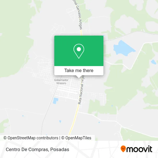 Centro De Compras map