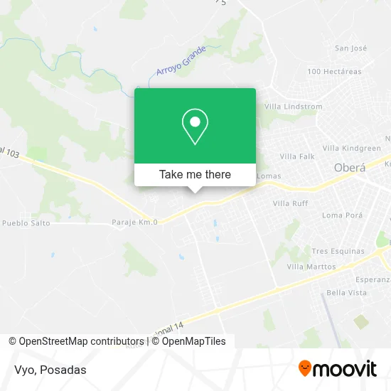 Vyo map