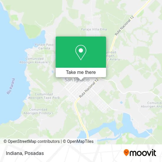 Indiana map