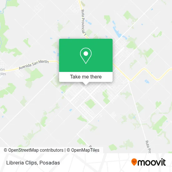 Libreria Clips map