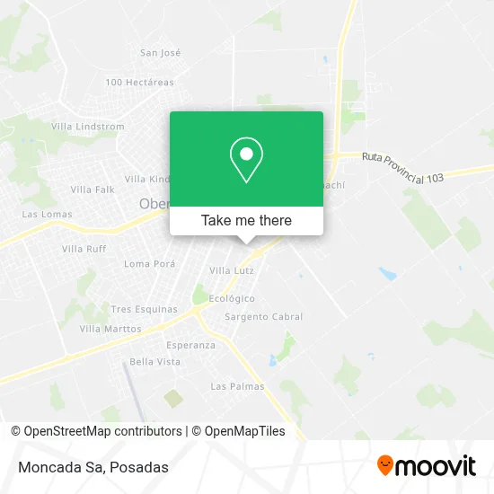 Moncada Sa map