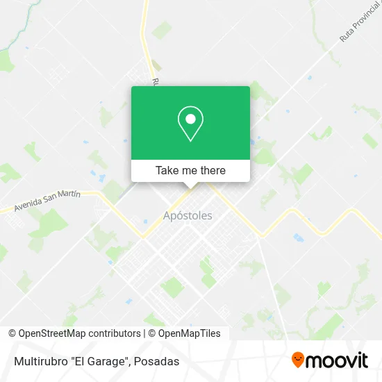 Multirubro "El Garage" map
