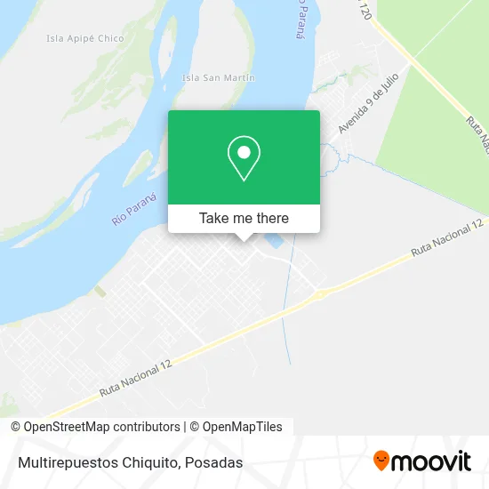 Multirepuestos Chiquito map