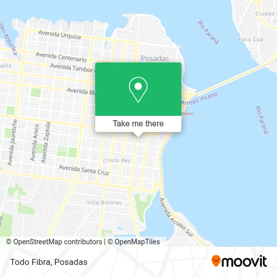 Todo Fibra map