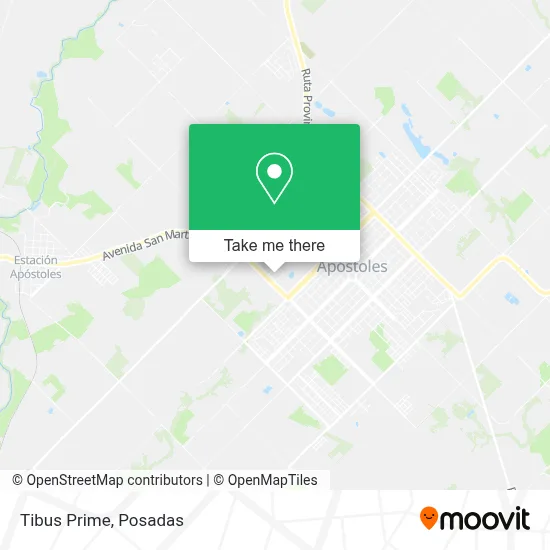 Tibus Prime map