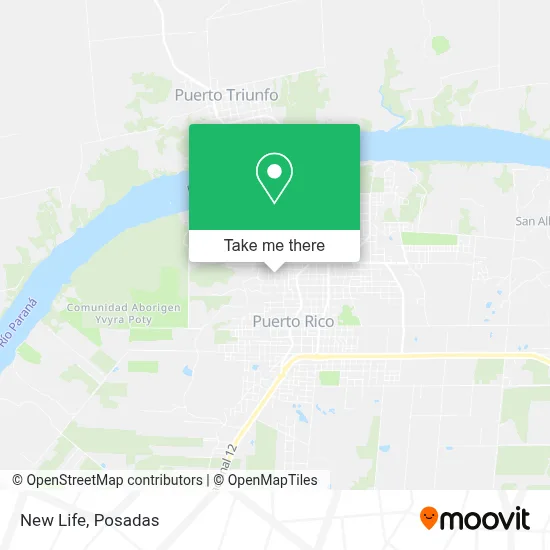 New Life map