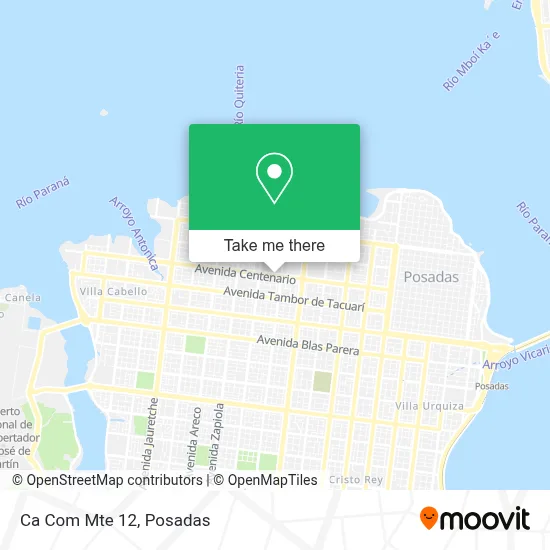 Ca Com Mte 12 map