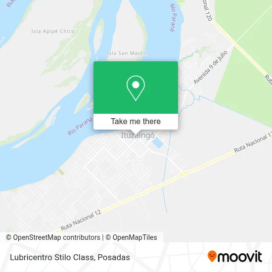 Lubricentro Stilo Class map