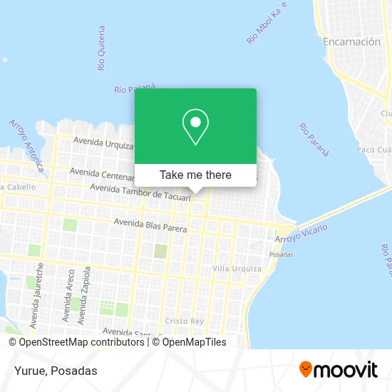 Yurue map
