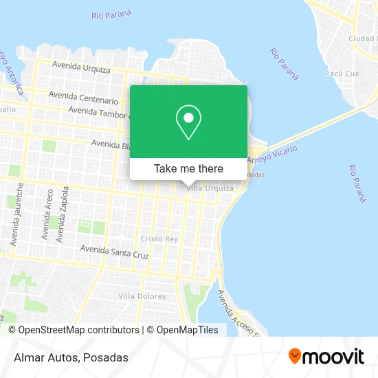 Almar Autos map