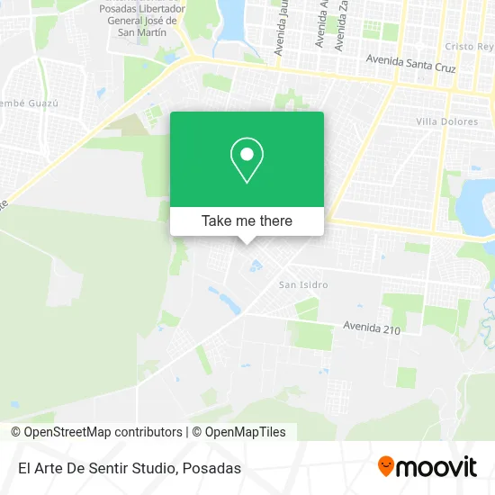 El Arte De Sentir Studio map