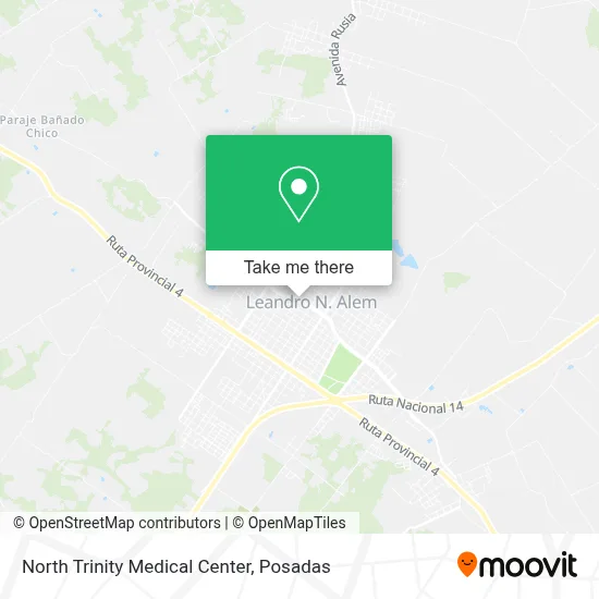 North Trinity Medical Center map