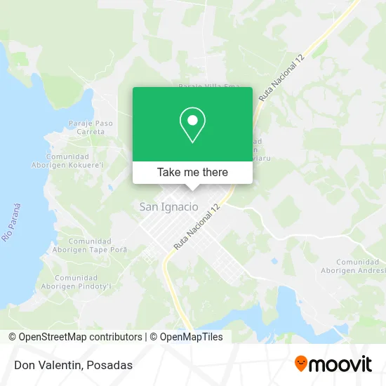 Don Valentin map