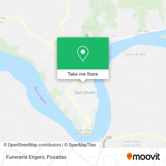 Funeraria  Engers map
