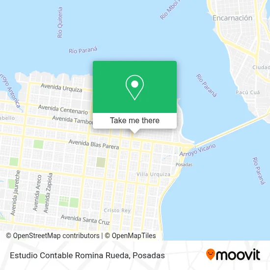Estudio Contable Romina Rueda map