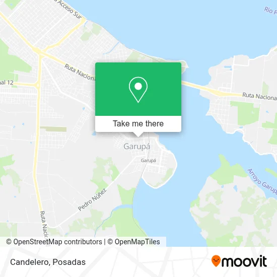 Candelero map