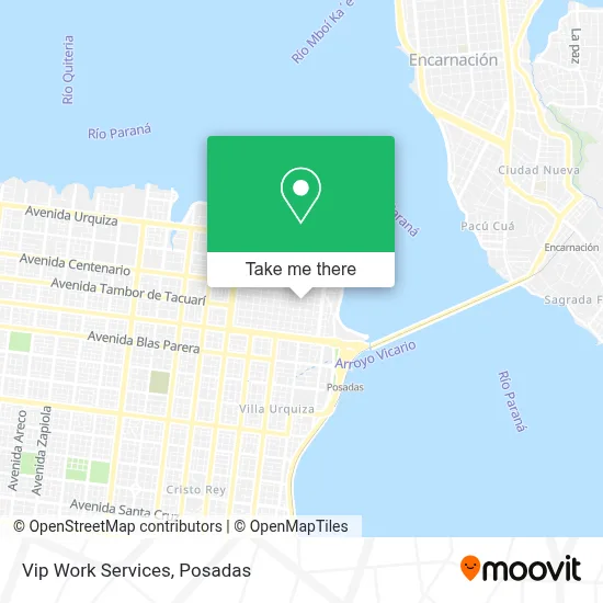 Vip Work Services map