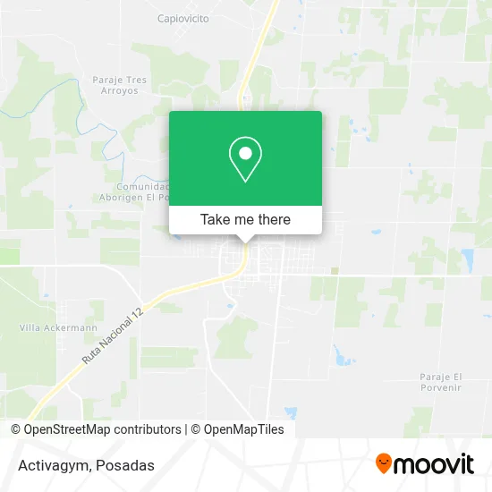 Activagym map