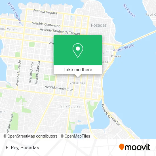 El Rey map