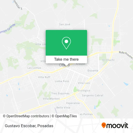 Gustavo Escobar map