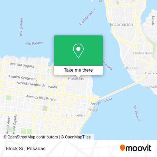 Block Srl map
