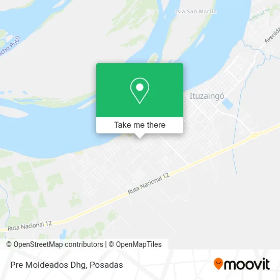 Pre Moldeados Dhg map