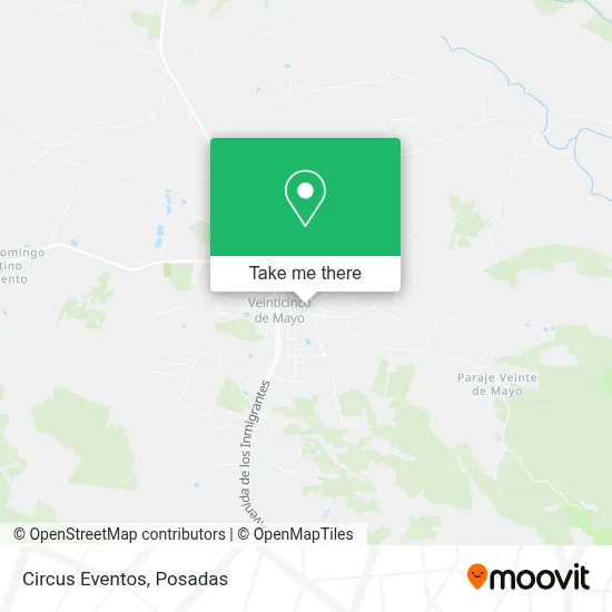 Circus Eventos map
