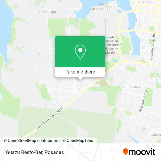 Guazu Resto-Bar map