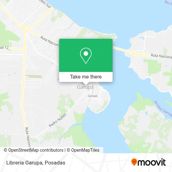 Libreria Garupa map