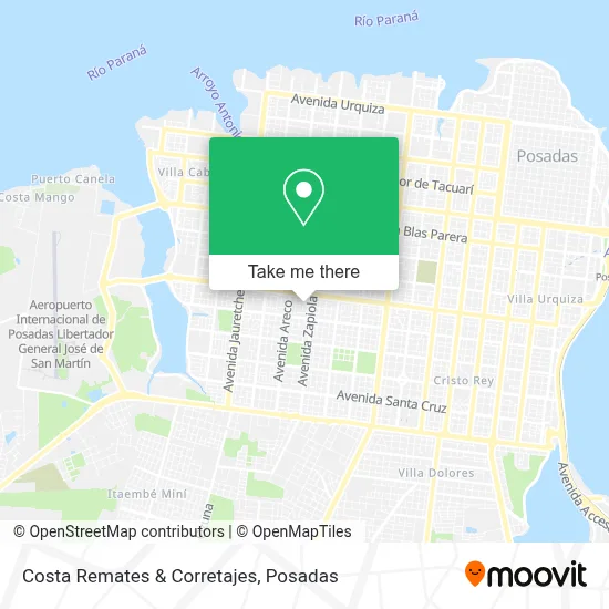 Costa Remates & Corretajes map
