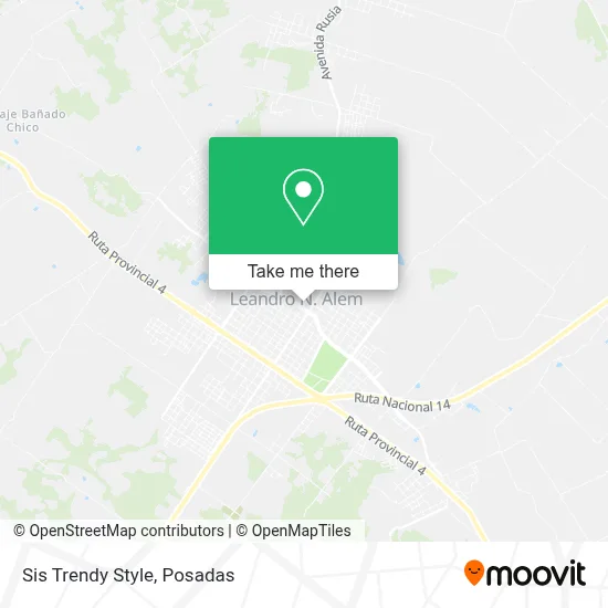 Sis Trendy Style map