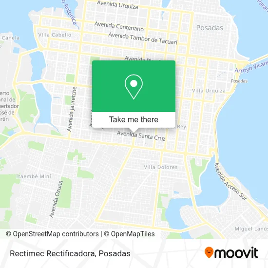 Rectimec Rectificadora map