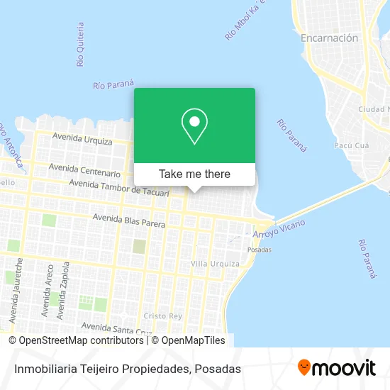 Inmobiliaria Teijeiro Propiedades map